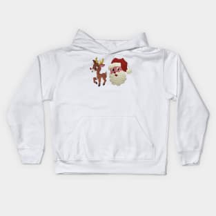 (rein)Dear Santa Kids Hoodie